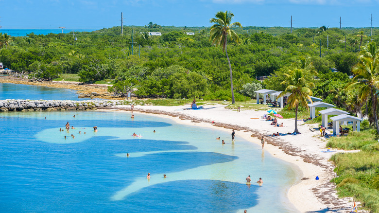 The beach at Bahia Honda